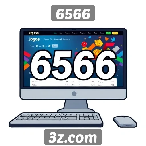 Análise da interface do site de jogos 6566