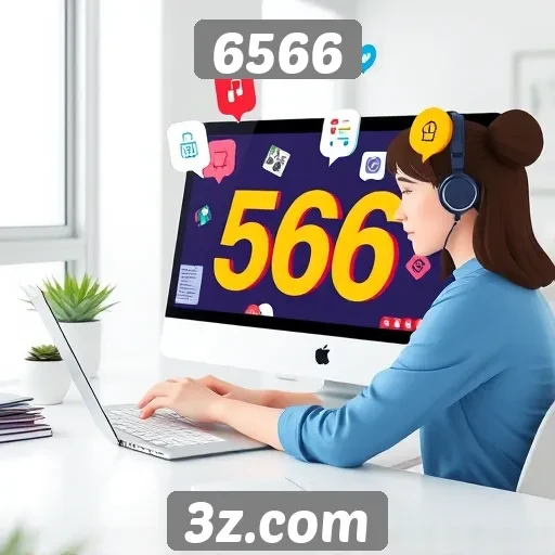 Recursos interativos oferecidos pelo site 6566